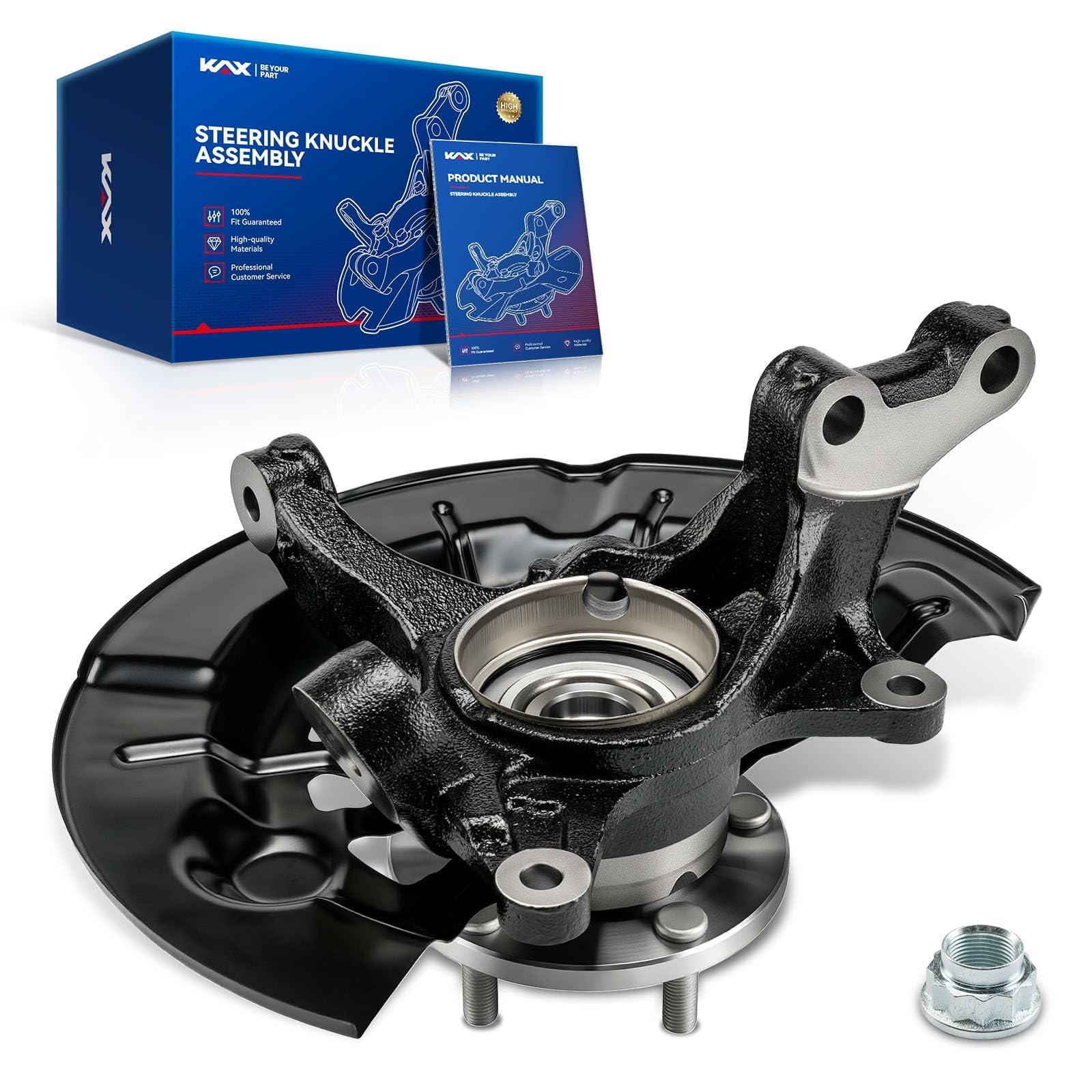 Amazon.com: KAX Front Left Knuckle Wheel Hub Bearing for 2012-2017